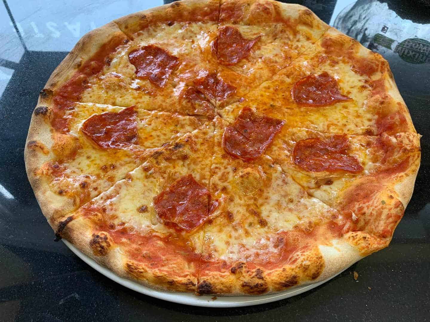 Pizza Salame Piccante Italian Food Evesham